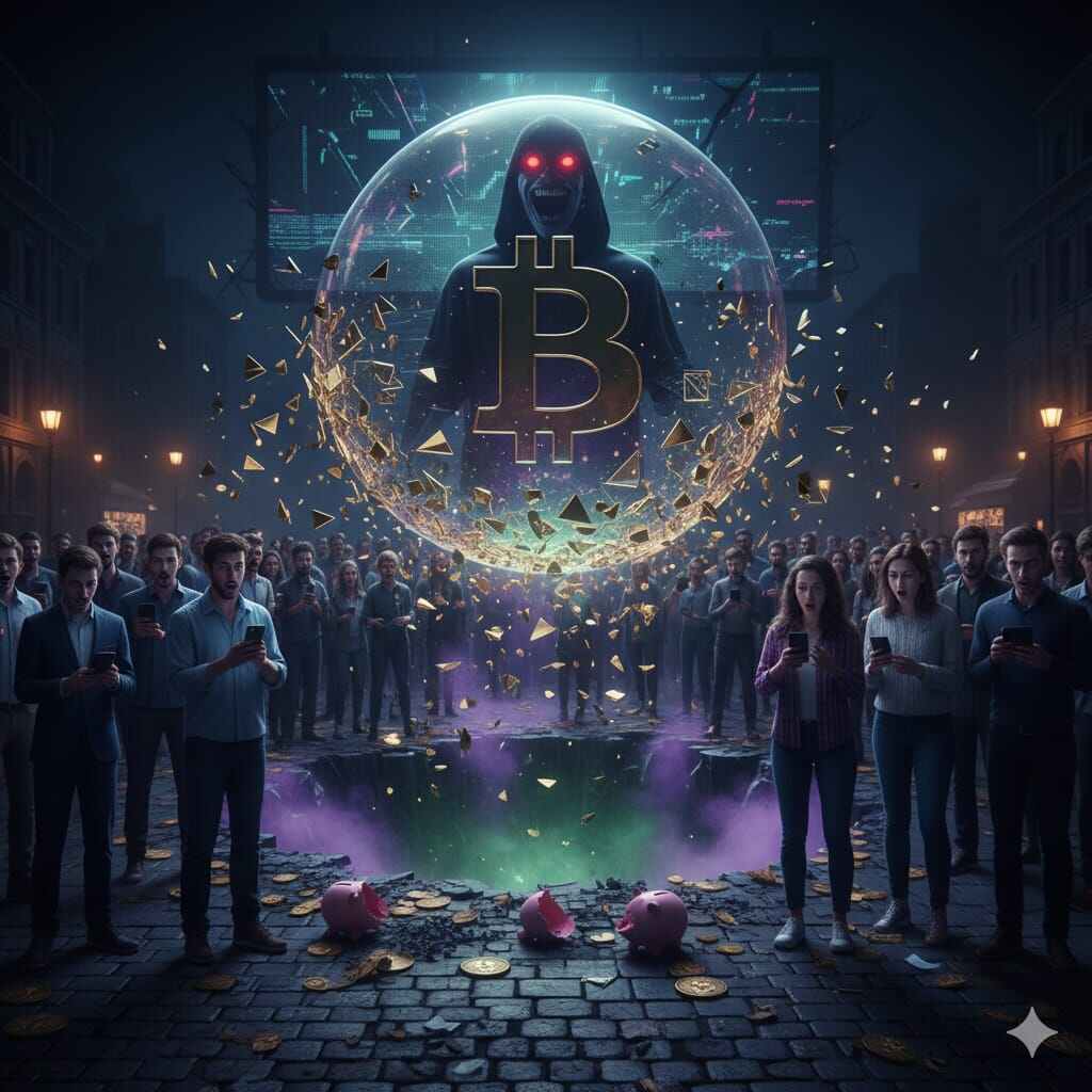 Sahte airdrop ve kripto phishing dolandırıcılığı temsili görsel