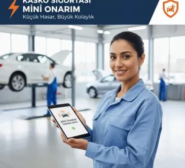 kasko sigortası mini onarım hizmeti sunan sigorta uzmanı