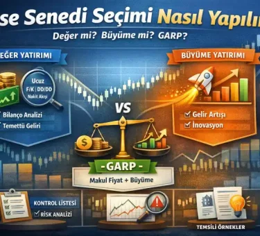 hisse senedi seçimi value growth garp karşılaştırması