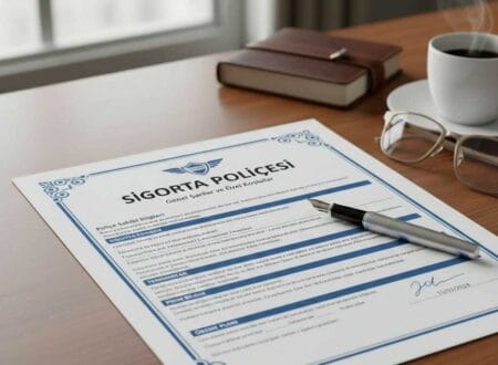 sigorta poliçesi belgesi ve sözleşme detayları