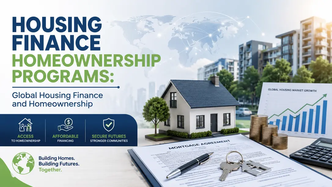 housing finance homeownership programs: a comparative overview of international housing finance and homeownership programs
