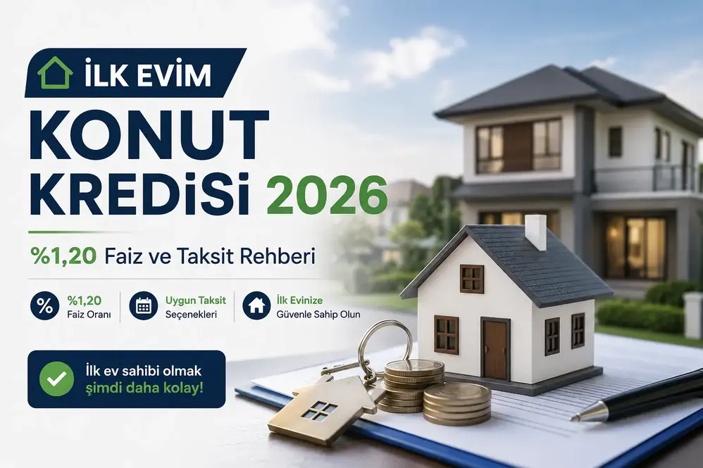 İlk Evim Konut Kredisi 2026: %1,20 Faiz ve Taksit Rehberi